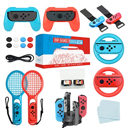 Nintendo Switchとアクセサリー Kit Acessórios Nintendo Switch 20 em 1 - Carregador Volante